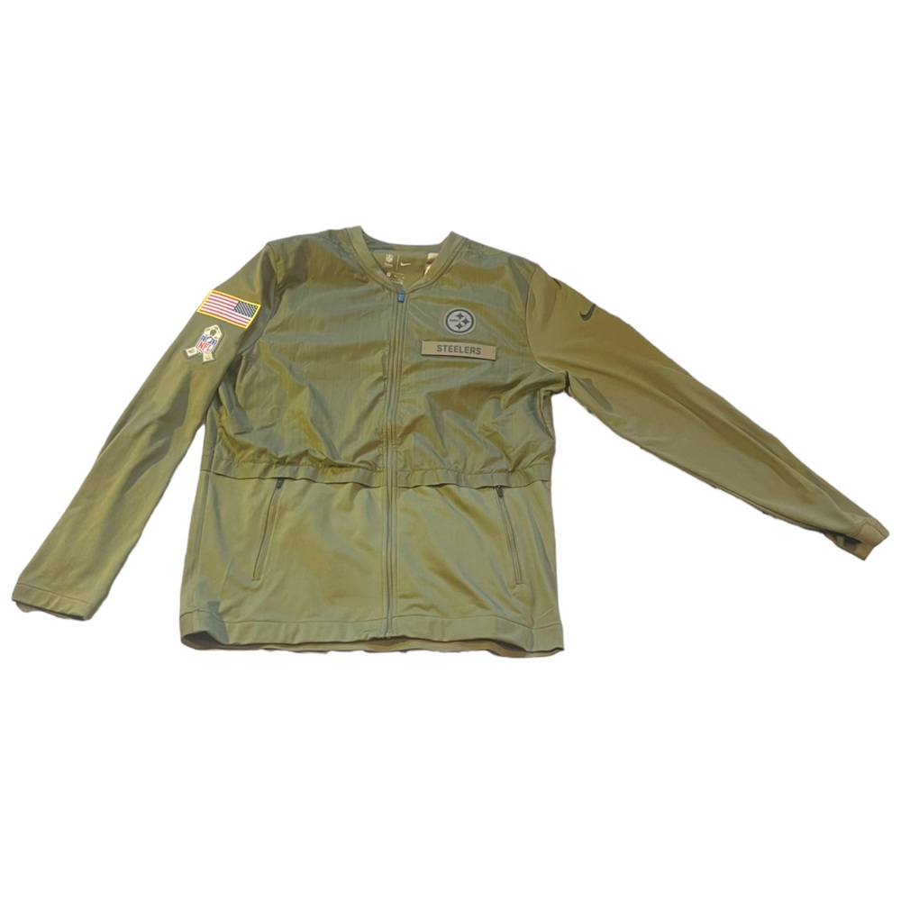 Nike DRI-FIT Pittsburgh Steelers Salute to Service Quarter-zip Size Large